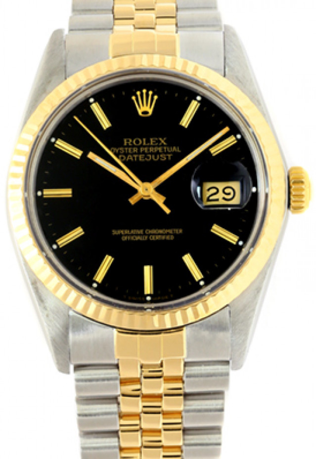 Yellow Gold Rolex Datejust 16013 36 mm