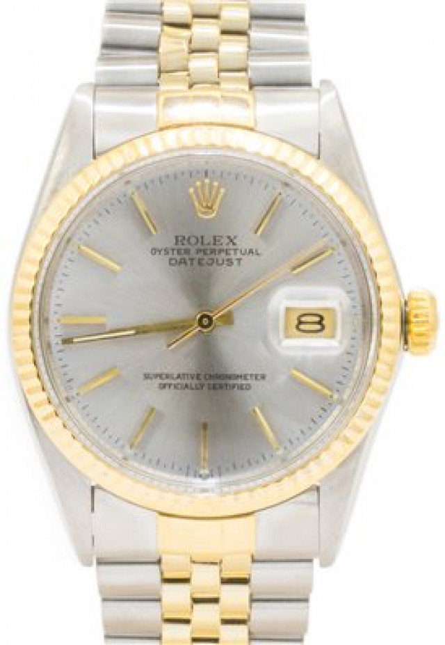 Gold & Steel on Jubilee Rolex Datejust 16013 36 mm