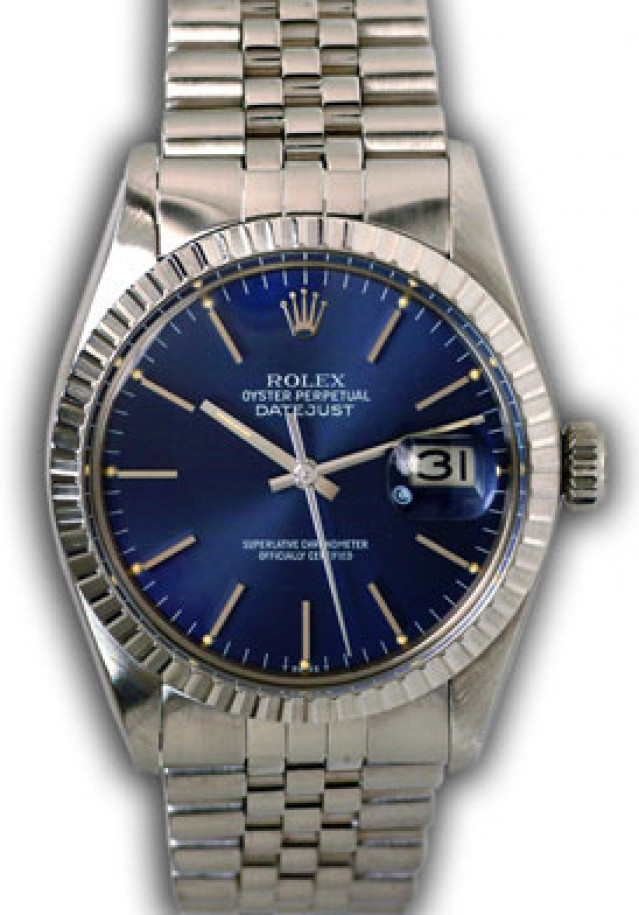 Pre-Owned Rolex Datejust 16030 White Gold