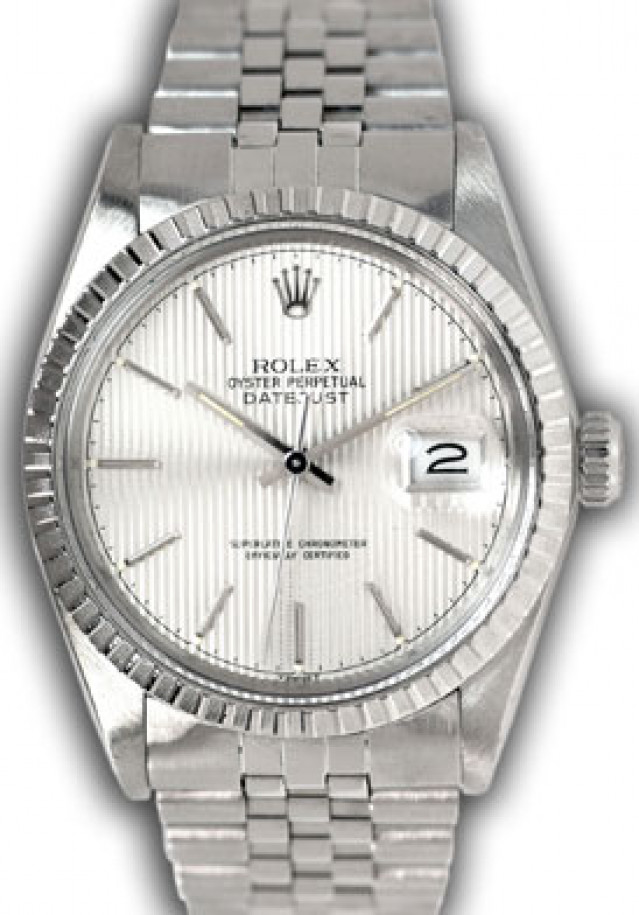 Rolex Datejust 16030 Steel Tapestry