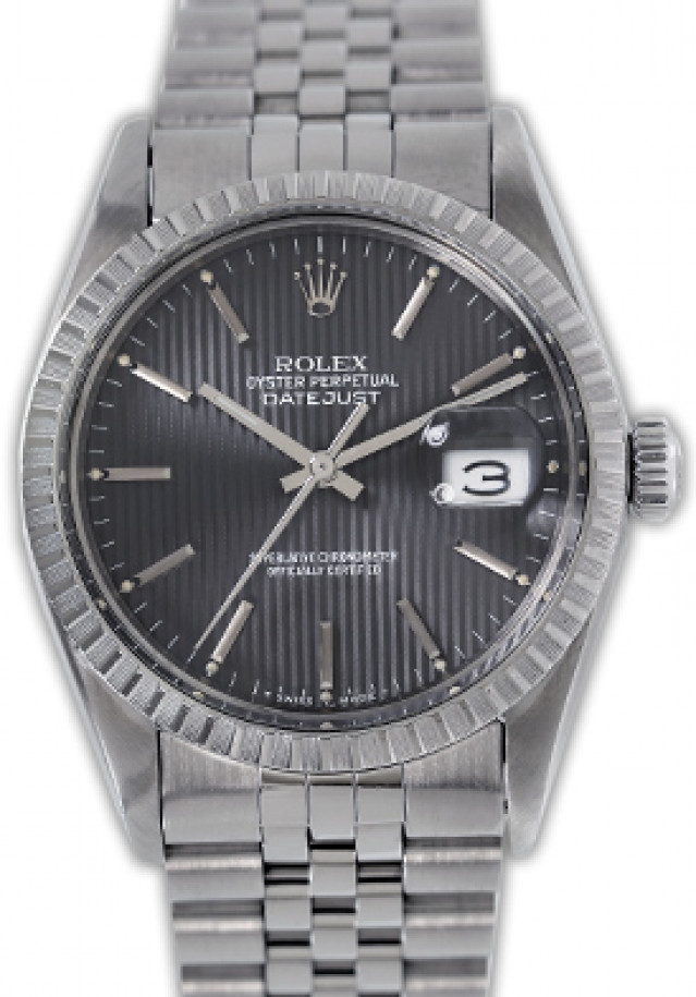 Jubilee Rolex Datejust 16030 Steel Tapestry