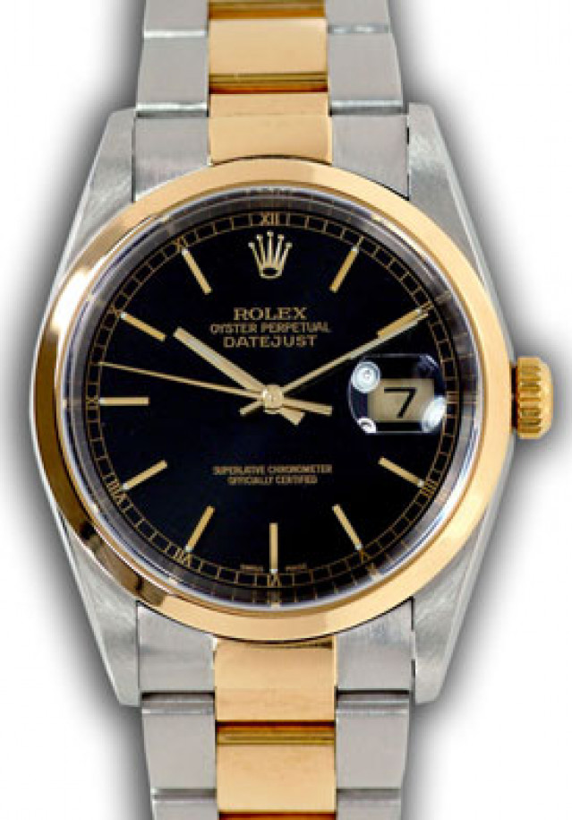 Rolex Datejust 16203 Gold & Steel 2000