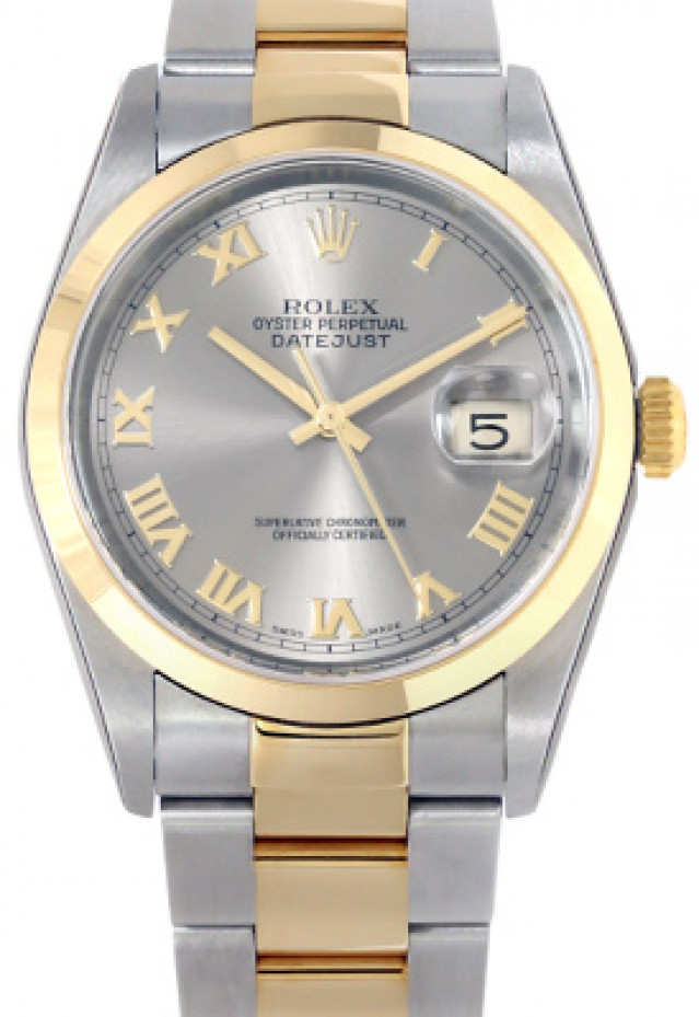 Rolex Datejust 16203 with Steel Dial