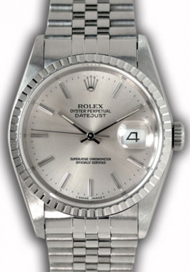 Pre-Owned Rolex Datejust 16220 Quickset Date