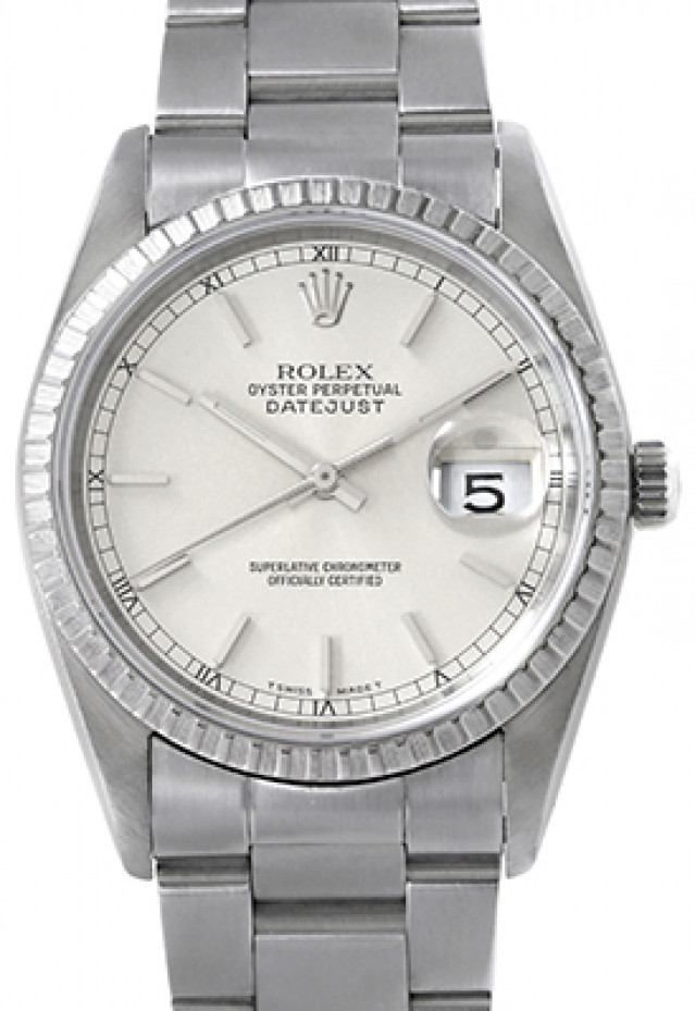 Rolex Datejust 16220 Steel Silver