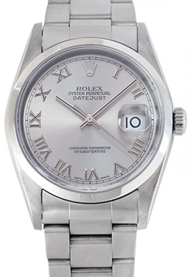 Rolex Datejust 16220 Steel Slate