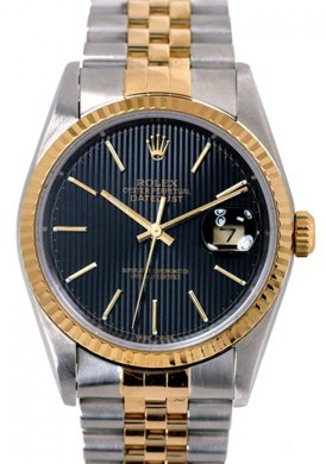 Men's Rolex Datejust 16233 with Gold & Steel Jubilee Bracelet