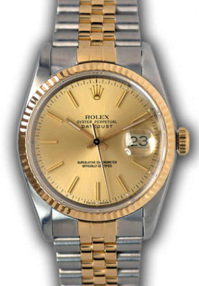 Serviced Pre-Owned Rolex Datejust 16233