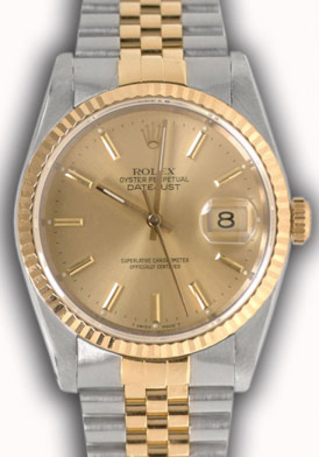 Two Color Rolex Datejust 16233