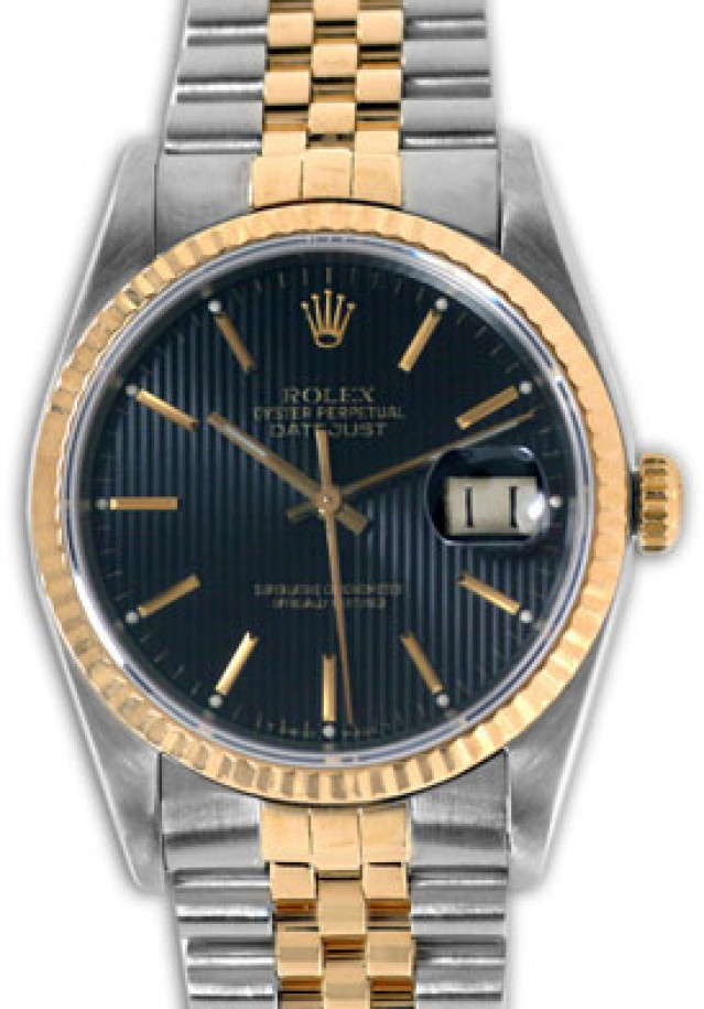 Black Dial Rolex Datejust 16233