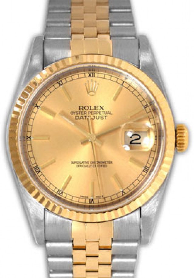 Rolex Datejust 16233 Gold & Steel 2001