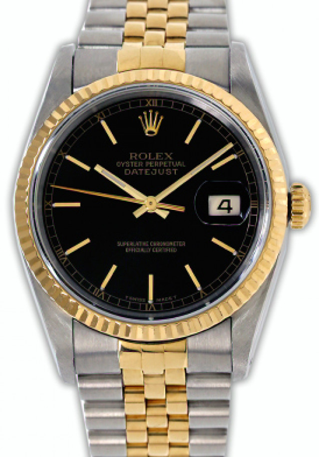 Pre-Owned Rolex Datejust 16233 Gold & Steel Jubilee