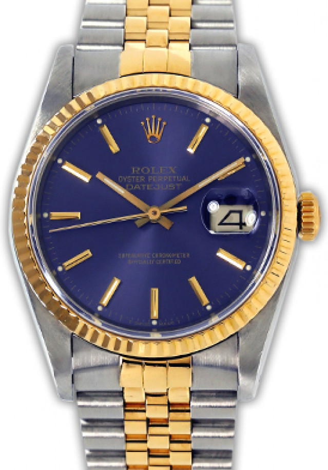 Men's Rolex Datejust 16233 Gold & Steel