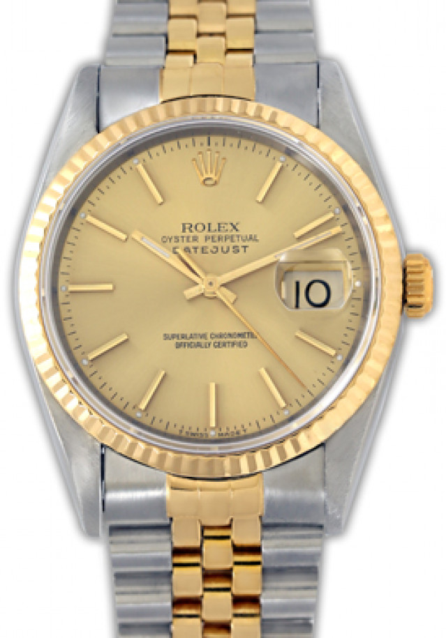 Authentic Rolex Datejust 16233