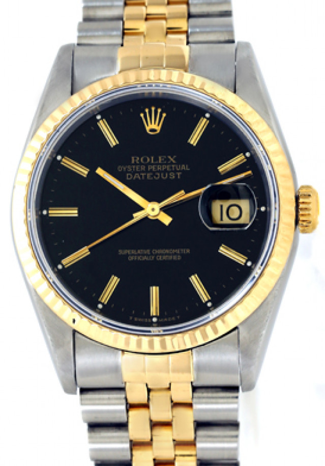 Pre-Owned Gold & Steel Rolex Datejust 16233