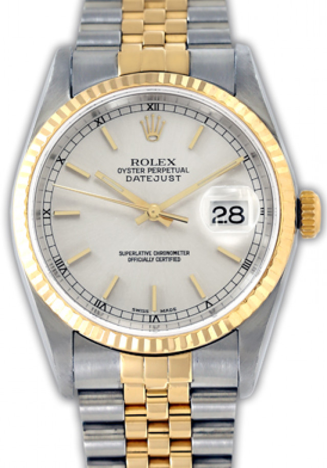 Rolex Datejust 16233 Yellow Gold & Stainless Steel