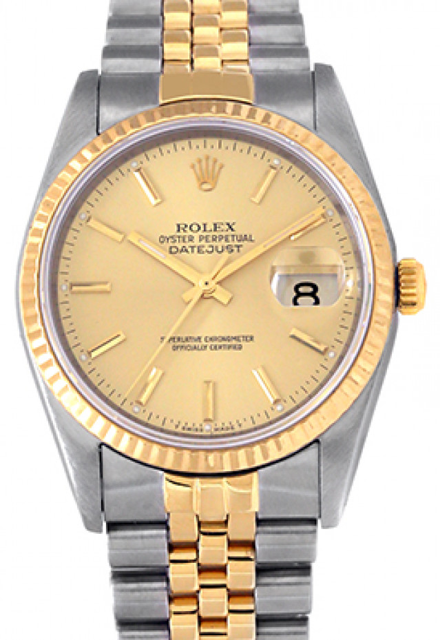 Rolex Datejust 16233 Gold & Steel 1990