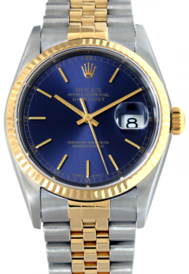 Gold & Steel on Jubilee Rolex Datejust 16233 36 mm