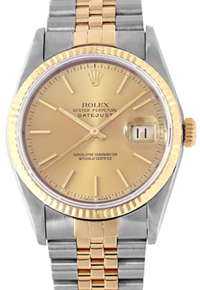 Find Out Your Price for Used Rolex Datejust 16233