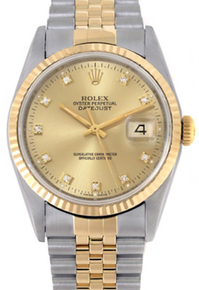 Pre-Owned Diamond Rolex Datejust 16233