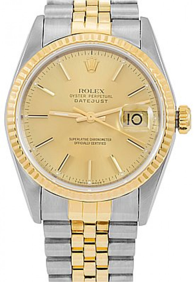 1991 Gold & Steel Rolex Datejust Ref. 16233