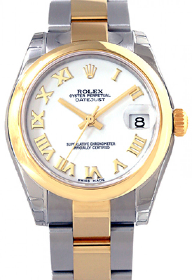 Rolex Datejust 178843 Gold & Steel White