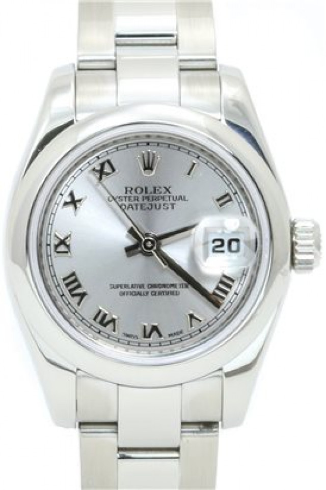 Rolex 179160 Steel on Oyster, Smooth Bezel Steel with Silver Roman