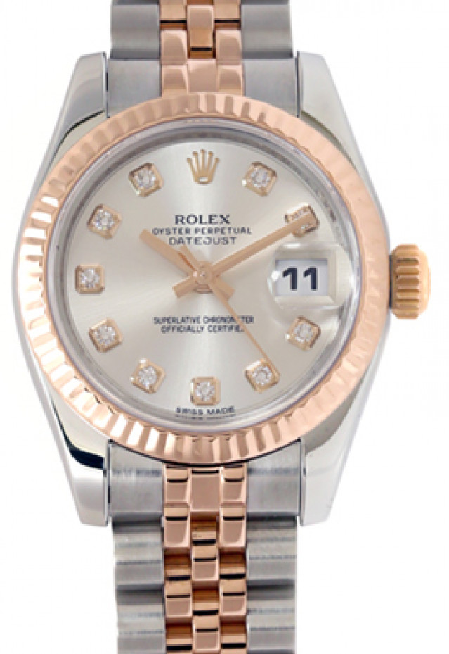 Rolex Datejust 179171 with Silver Dial