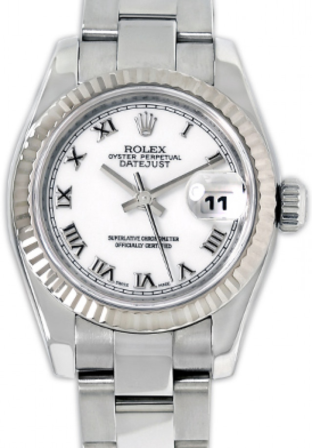 Rolex Datejust 179174 Steel White