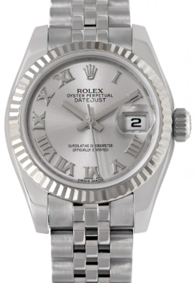 Rolex Datejust 179174 with Rhodium Dial & Roman Markers