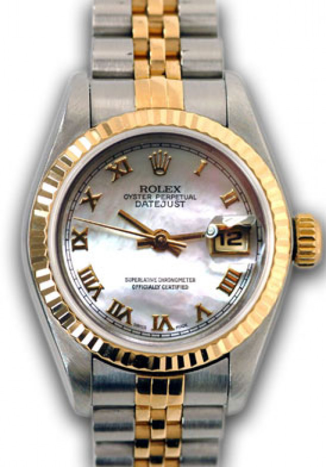 Pre-Owned Rolex Datejust 69173 Gold & Steel