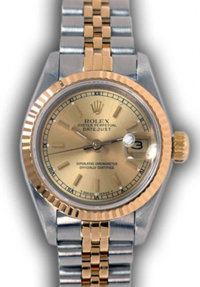 Rolex Datejust 69173 Gold & Steel 1990