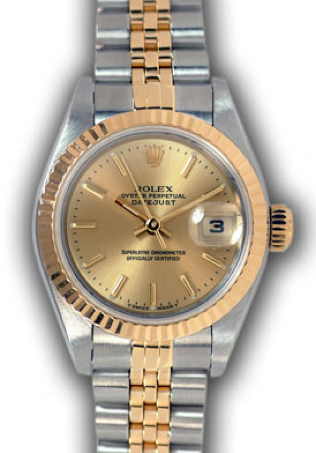 Rolex Datejust 69173 Gold & Steel 1996