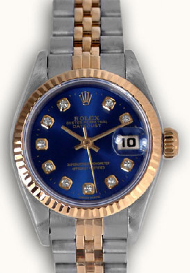 Rolex Datejust 69173 with Diamonds Gold & Steel