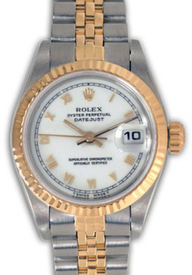 Used Rolex Datejust 69173 Gold & Steel Jubilee