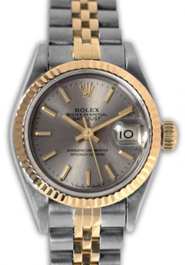 Sell Gold & Steel Rolex Datejust 69173 Year 1991