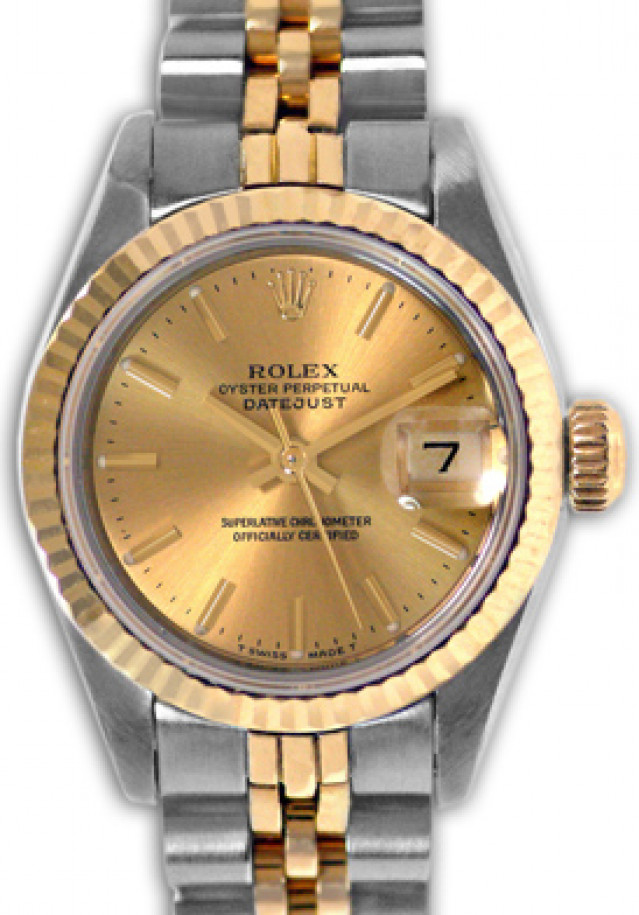 Sell Gold & Steel Rolex Datejust 69173 Year 1984