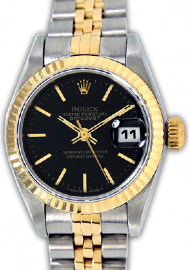 Classic Rolex Datejust 69173 Gold & Steel