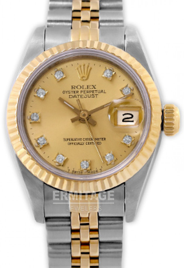 Diamond Ladies Rolex Datejust 69173 with Warranty