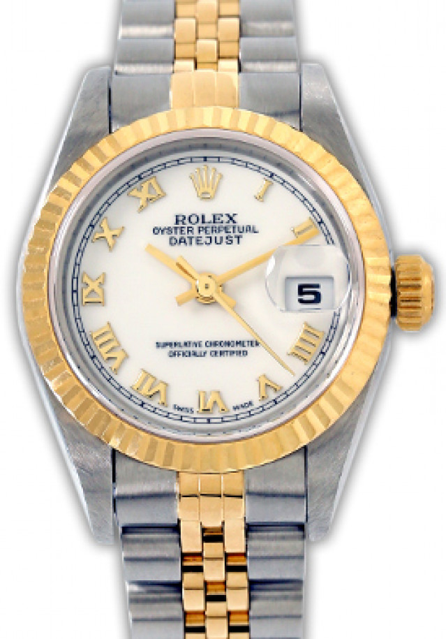 Sell Gold & Steel Rolex Datejust 69173 Year 1999