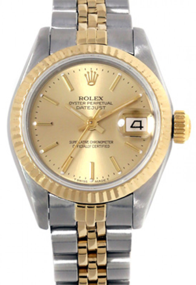 Gold & Steel Rolex Women's Datejust 69173