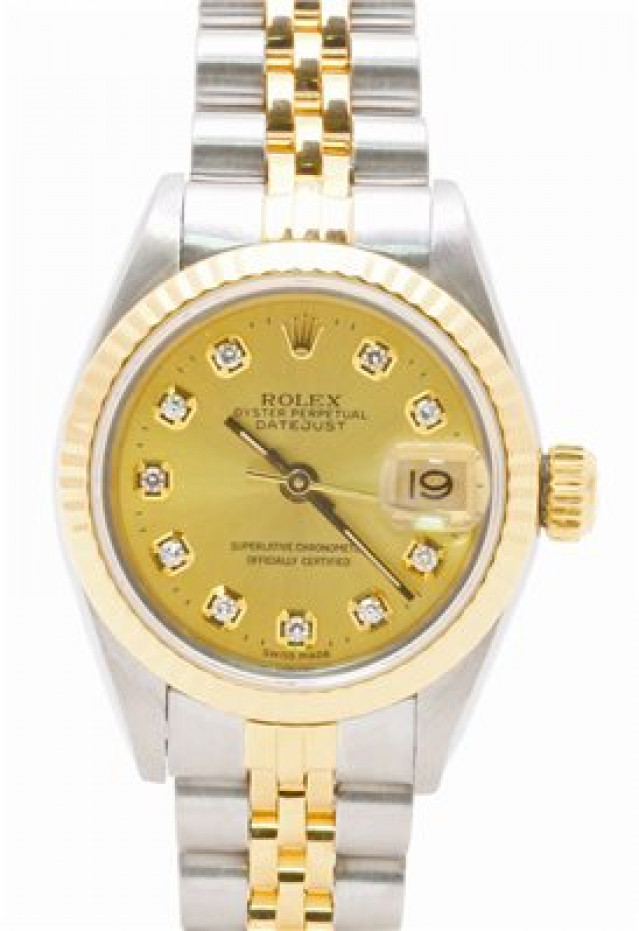 Sell Rolex Datejust 69173 with Champagne Dial