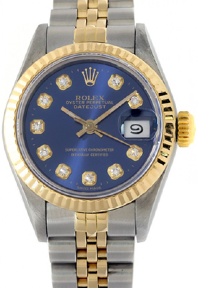 Sell Rolex Datejust 69173 with Blue Dial