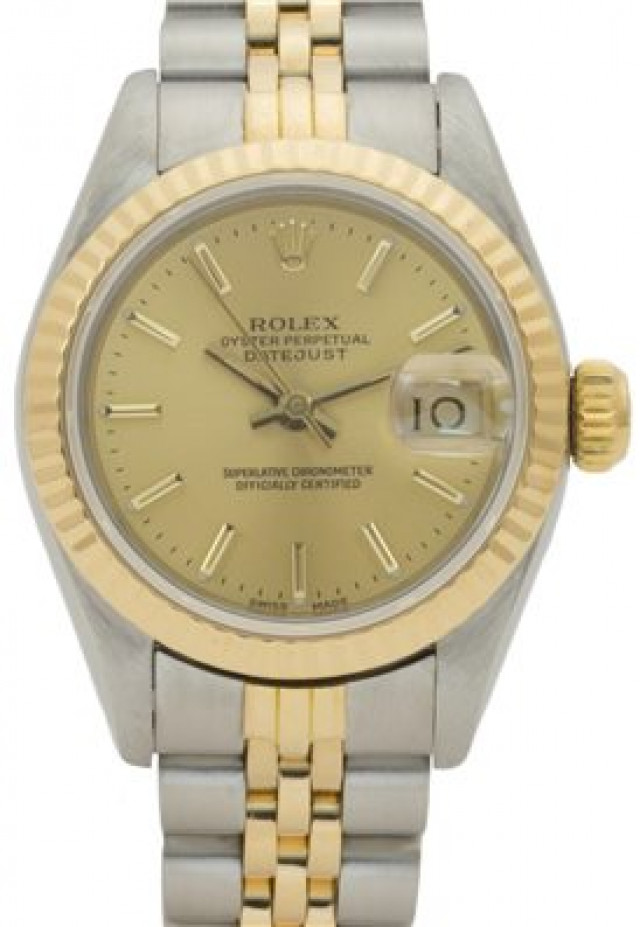 Rolex Datejust 69173 26 mm with Champagne Dial