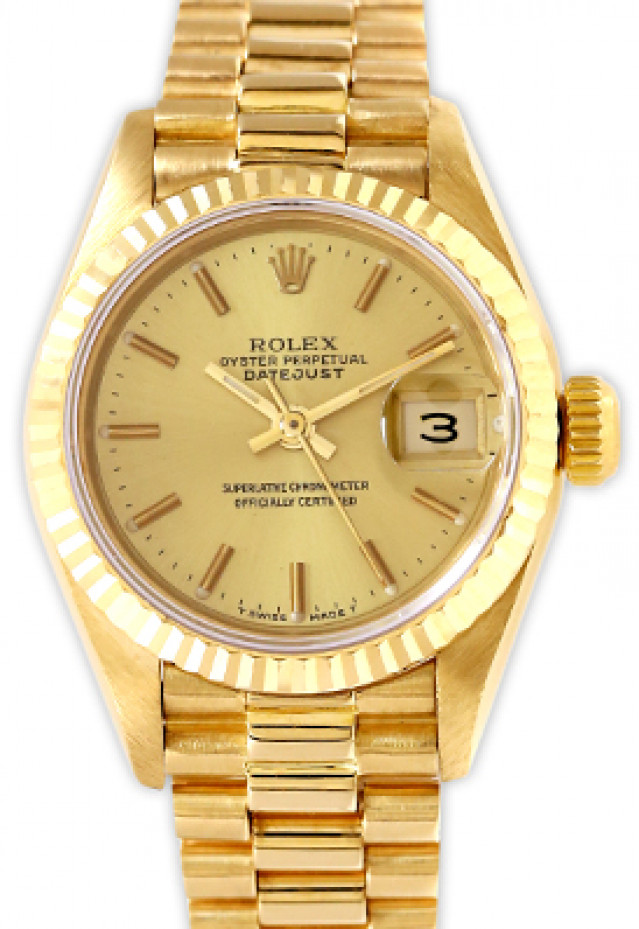 Sell Gold Rolex Datejust 69178 Year 1990