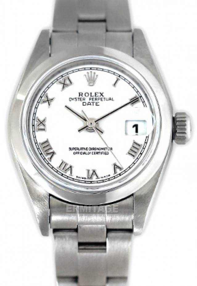 Rolex Date 79160 Steel White 2005