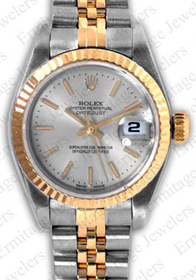 Pre-Owned Rolex Datejust 79173 Gold & Steel Year 2002