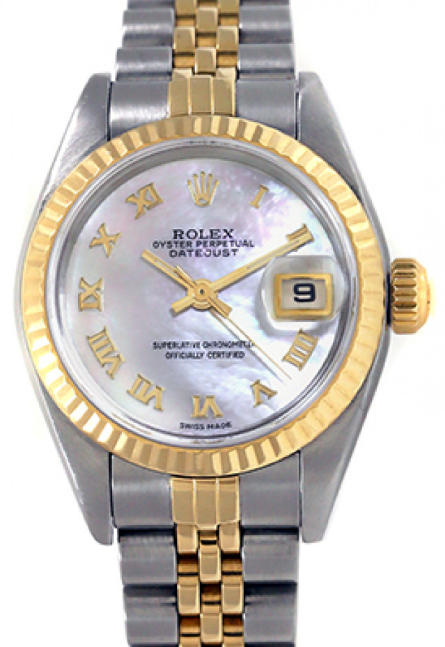 Rolex Datejust 79173 Gold & Steel With Silver Dial