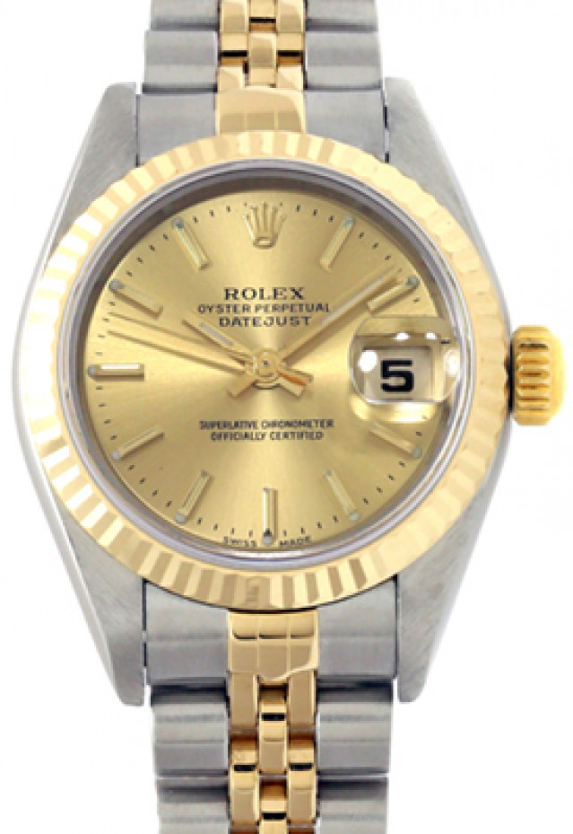 Rolex Datejust 79173 with Champagne Dial