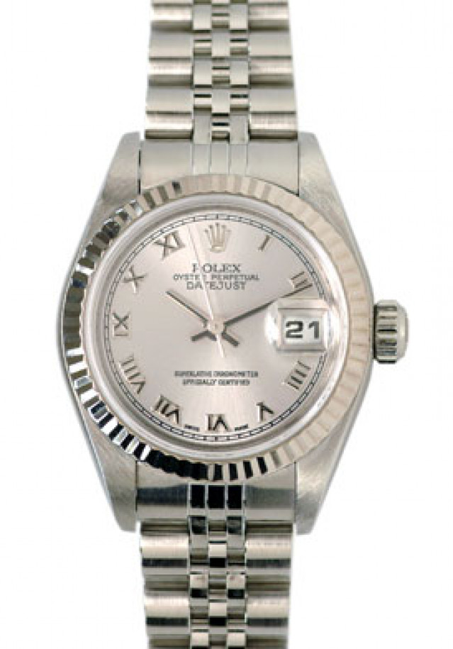 Rolex Datejust 79174 For Ladies 18 kt White Gold